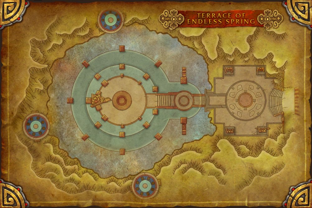 Terrace of Endless Spring map