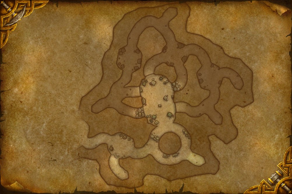 Crumbling Depths map
