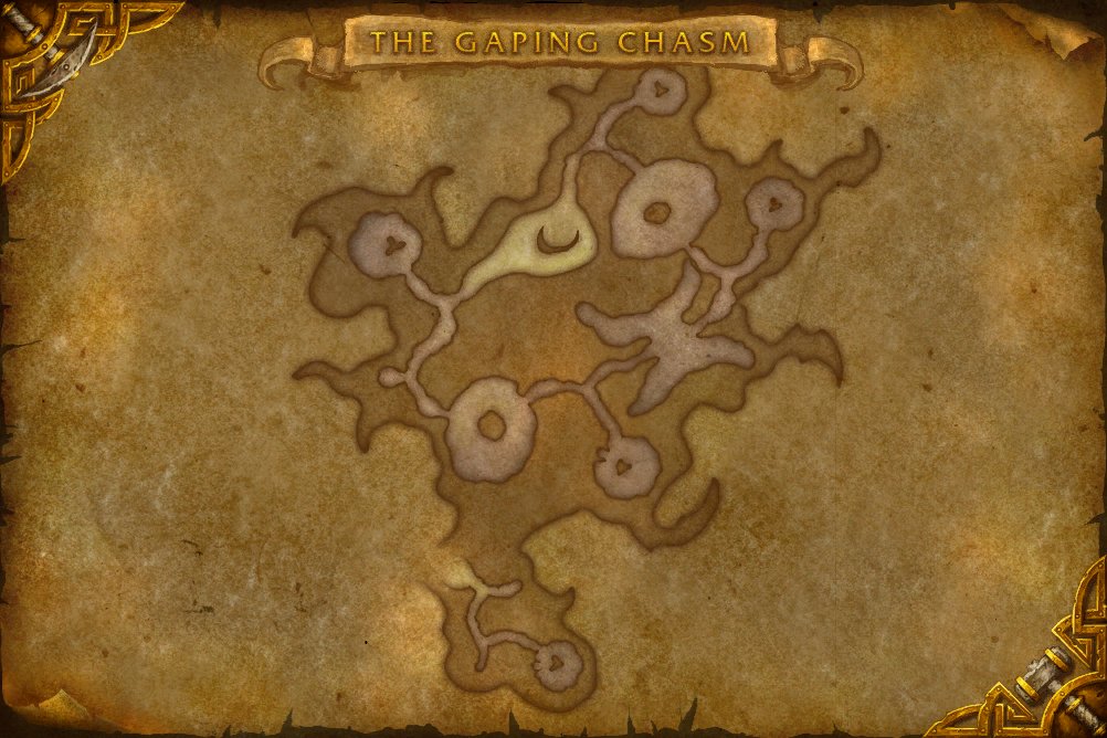 The Gaping Chasm map
