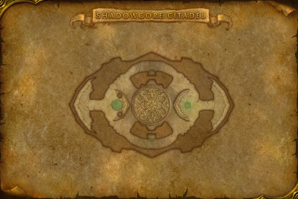 Shadowgore Citadel map