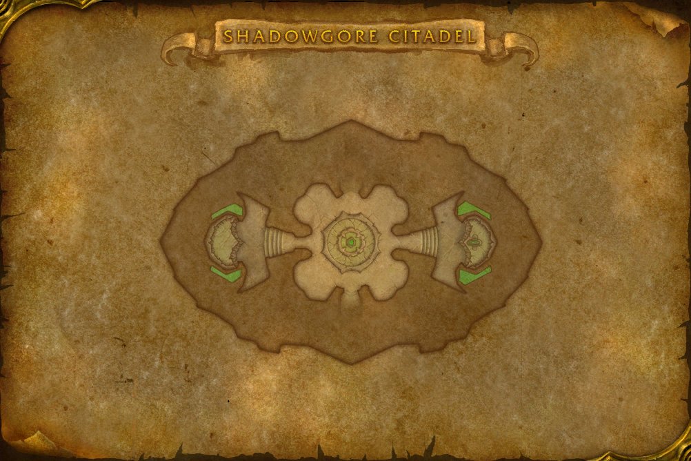 Shadowgore Citadel map