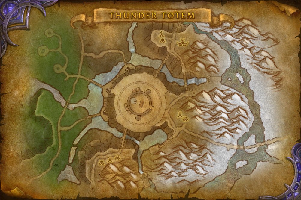 Thunder Totem map