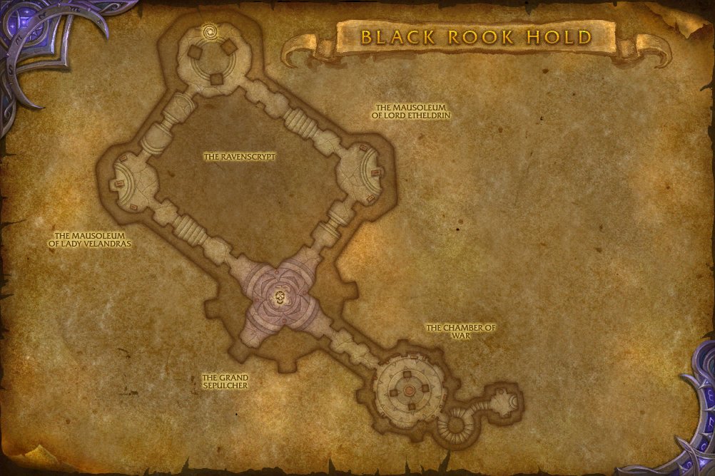 Black Rook Hold map