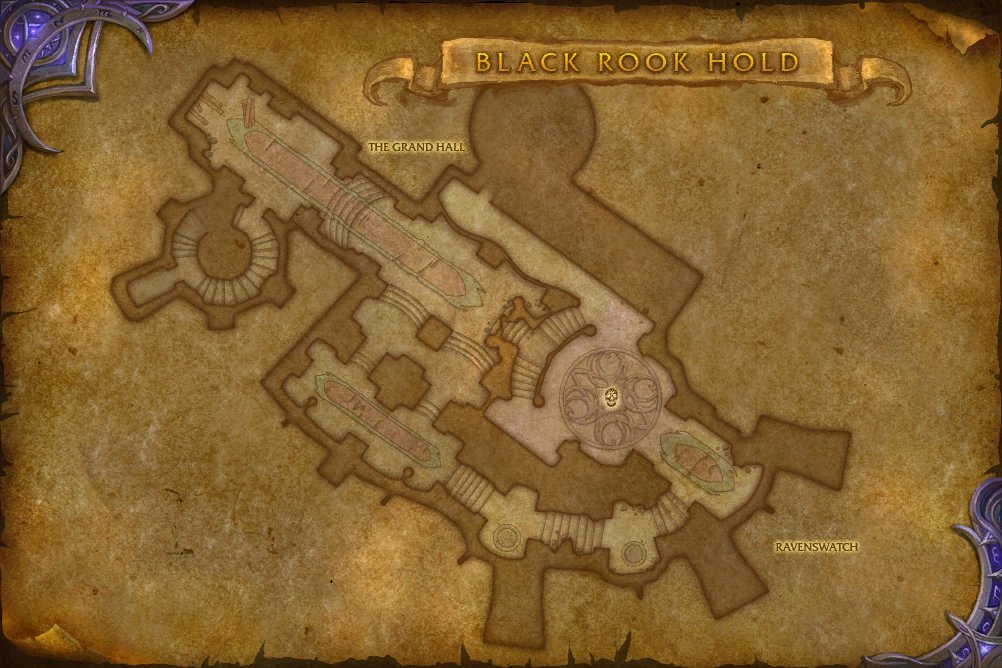 Black Rook Hold map
