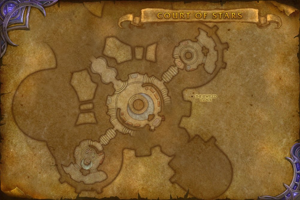 Court of Stars map