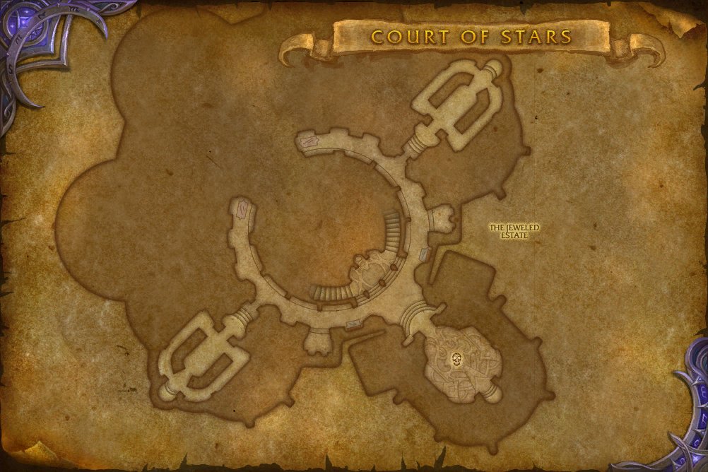 Court of Stars map