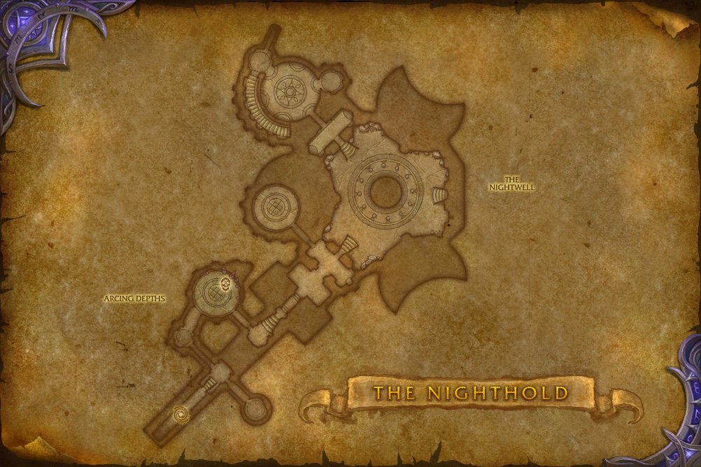 The Nighthold map