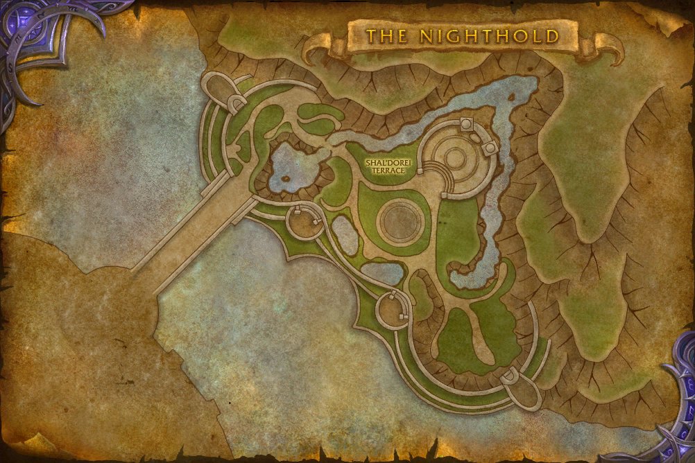 The Nighthold map
