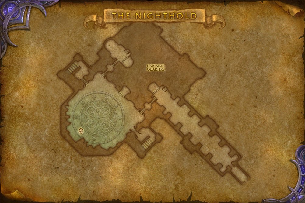 The Nighthold map