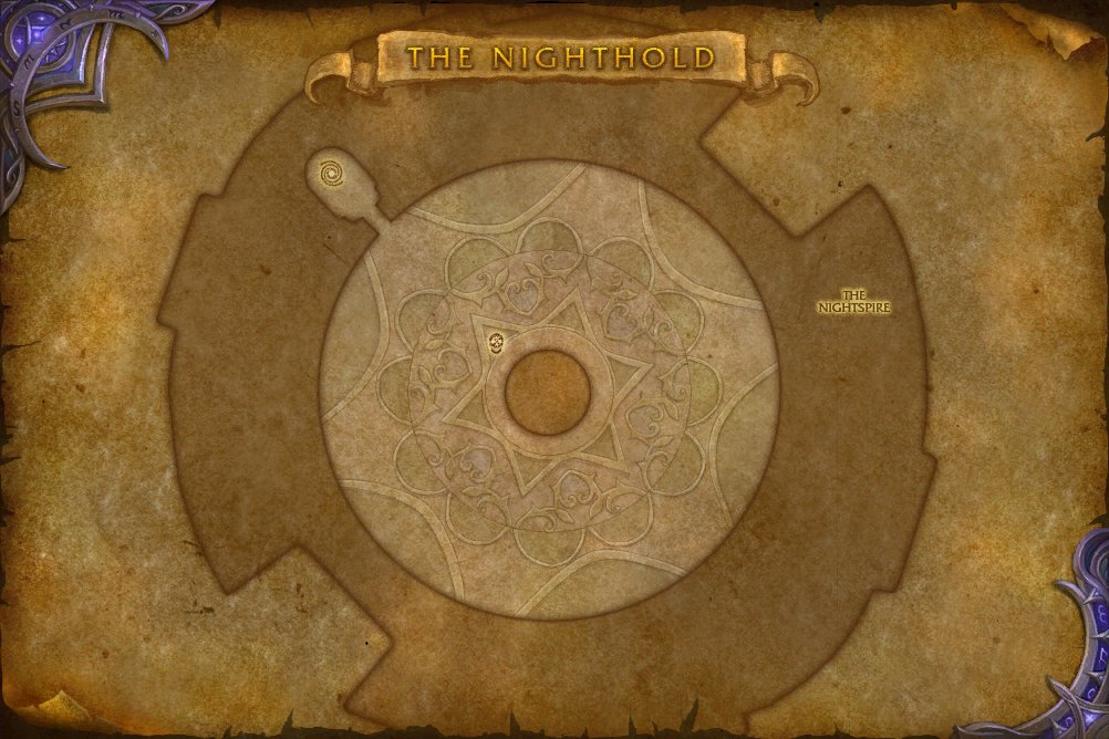 The Nighthold map