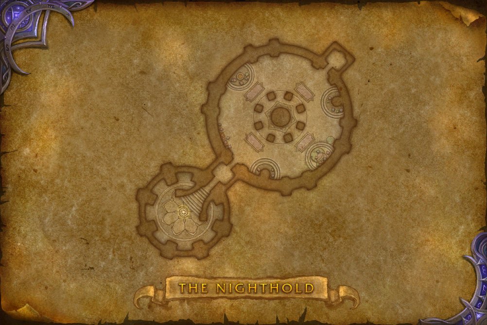 The Nighthold map