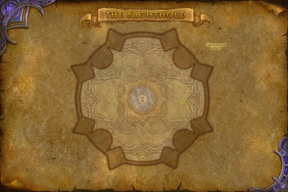 The Nighthold map