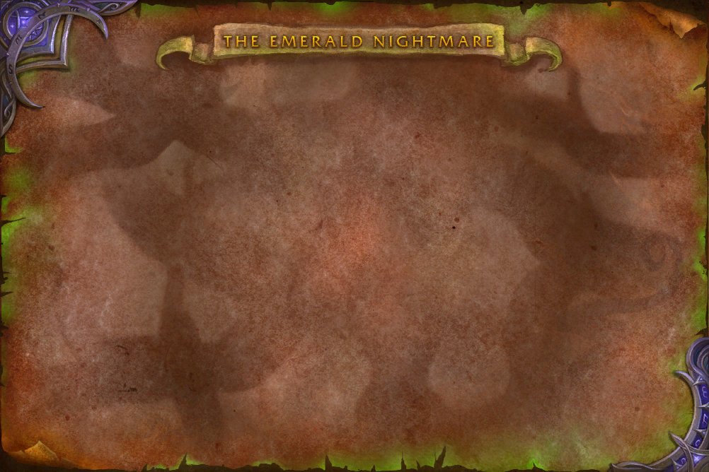 The Emerald Nightmare map