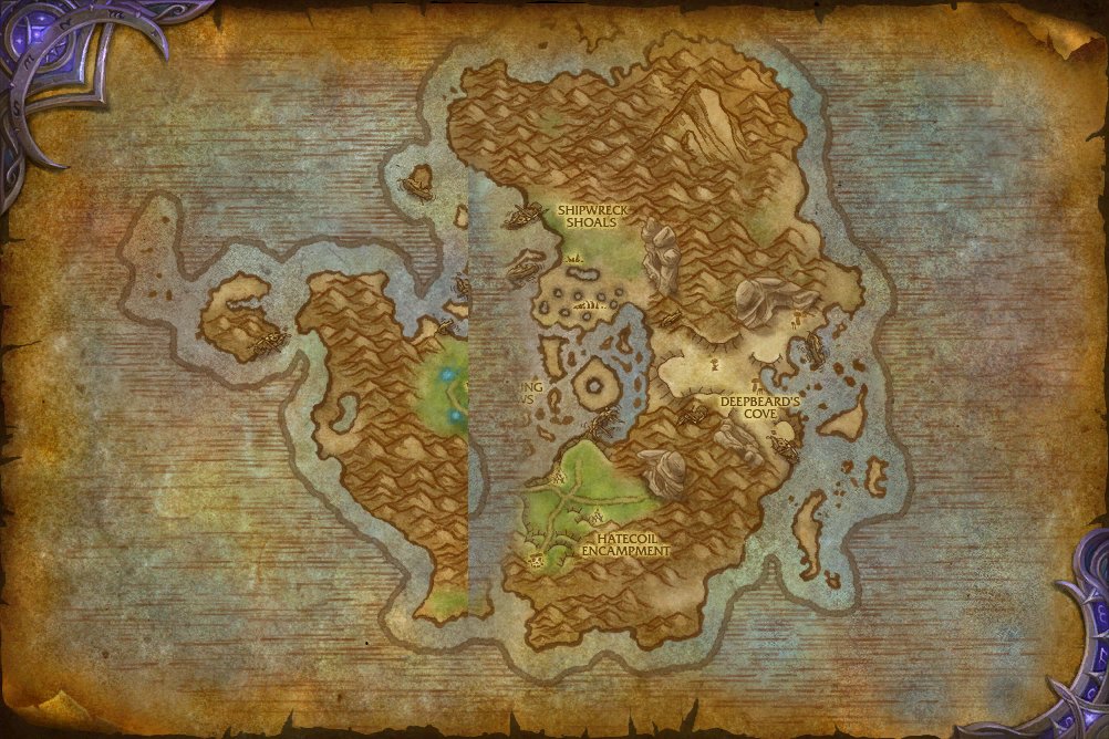 Eye of Azshara map