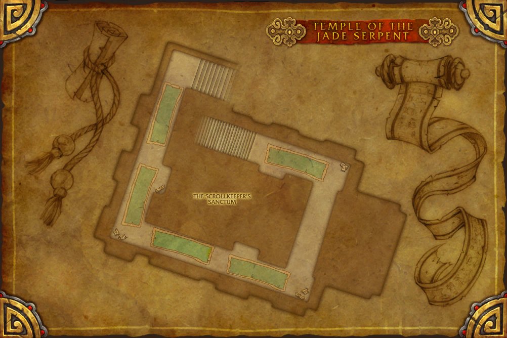 Temple of the Jade Serpent map