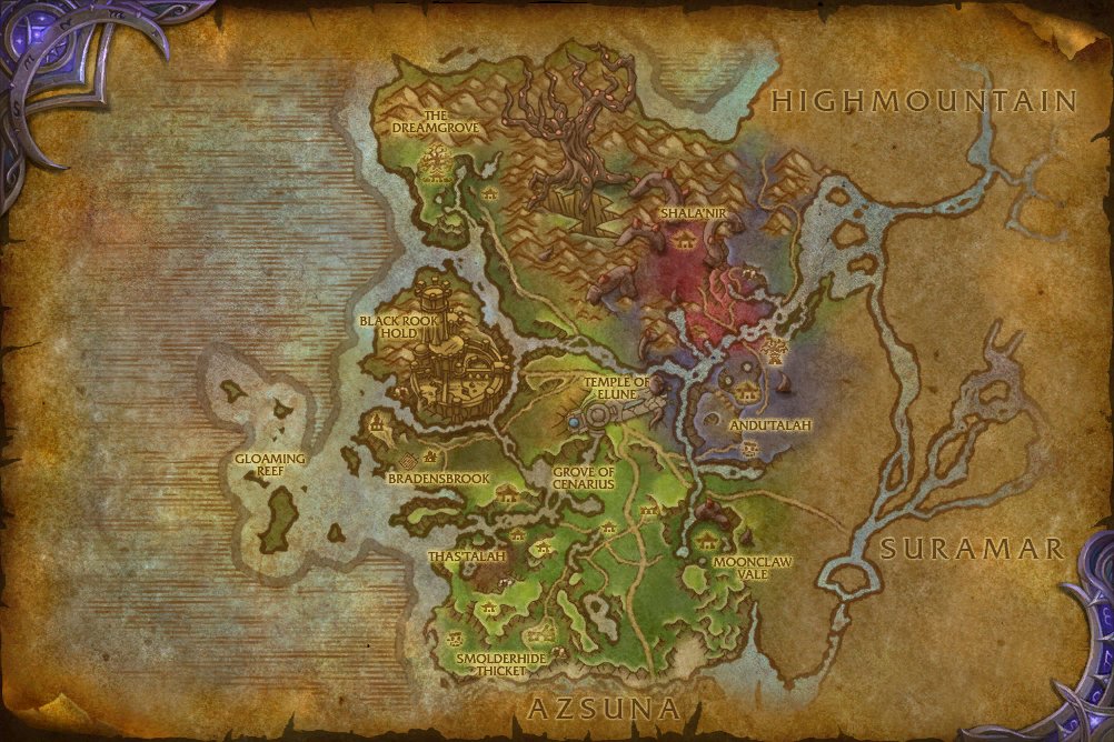 Black Rook Hold map
