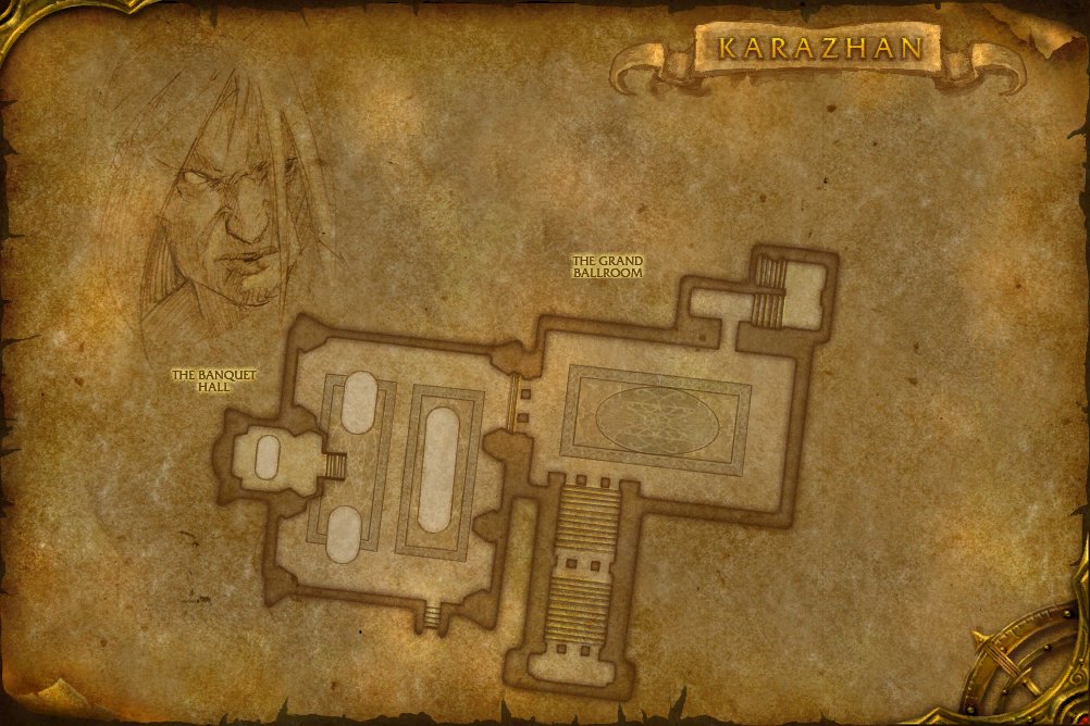 Karazhan map