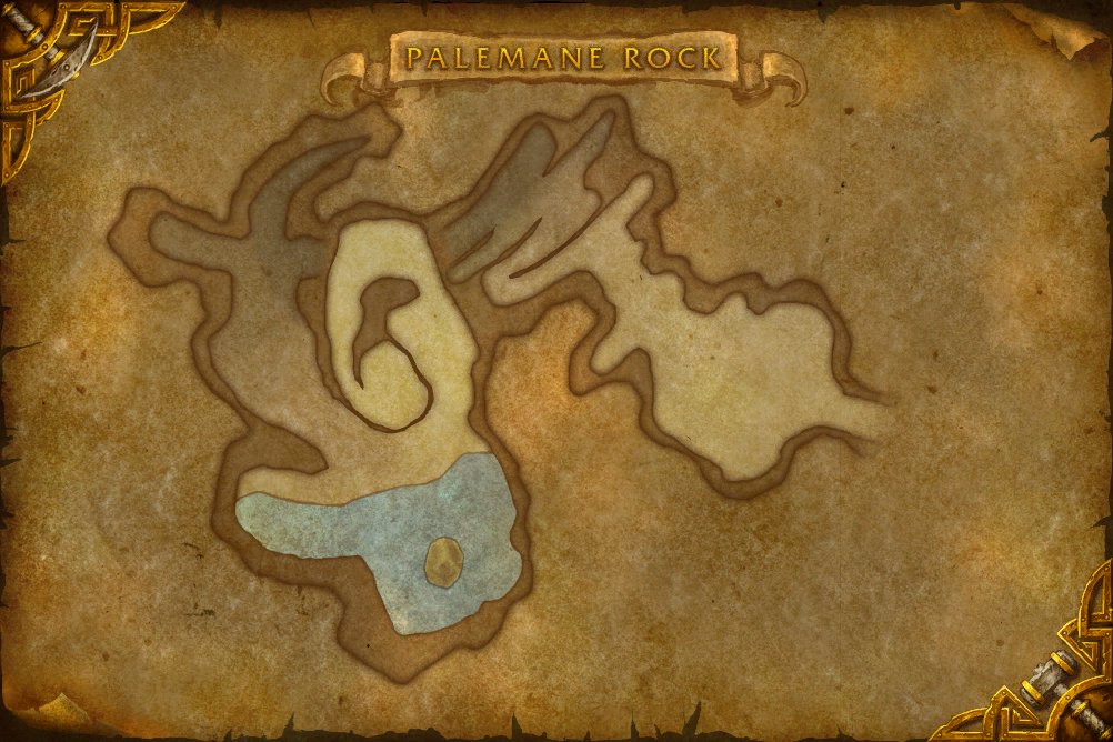 Palemane Rock map