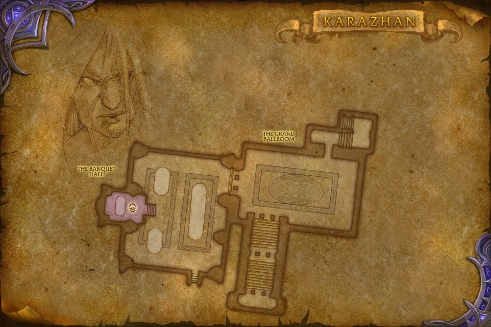 Karazhan map