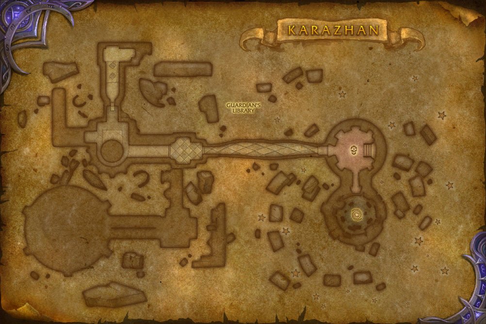 Karazhan map