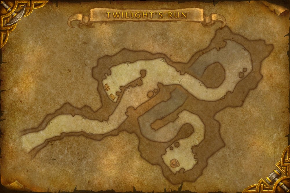 Twilight's Run map
