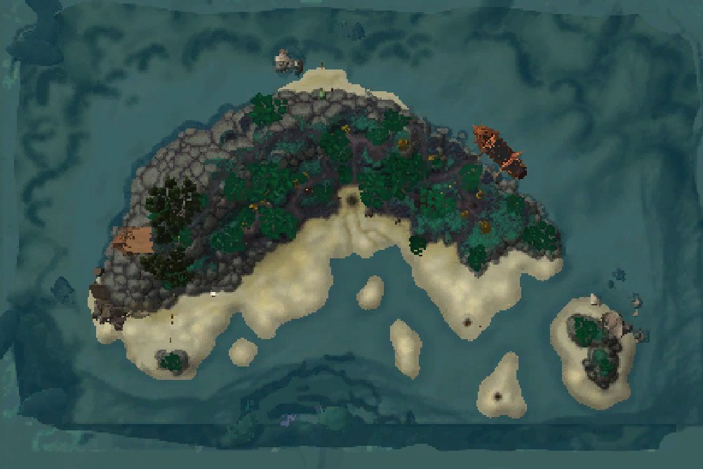 Islands map