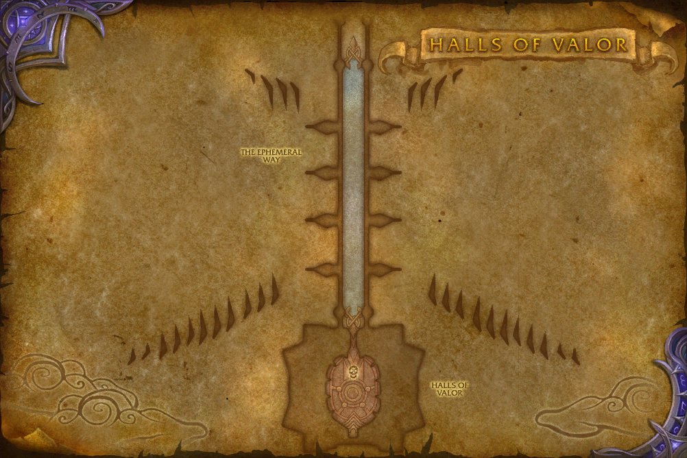 Halls of Valor map