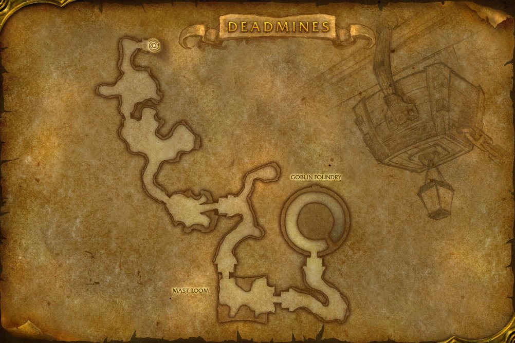 The Deadmines map