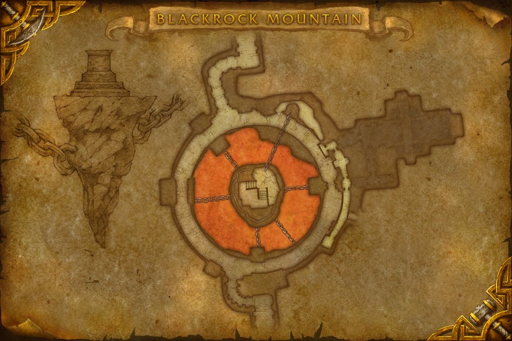 Battle for Blackrock Mountain map
