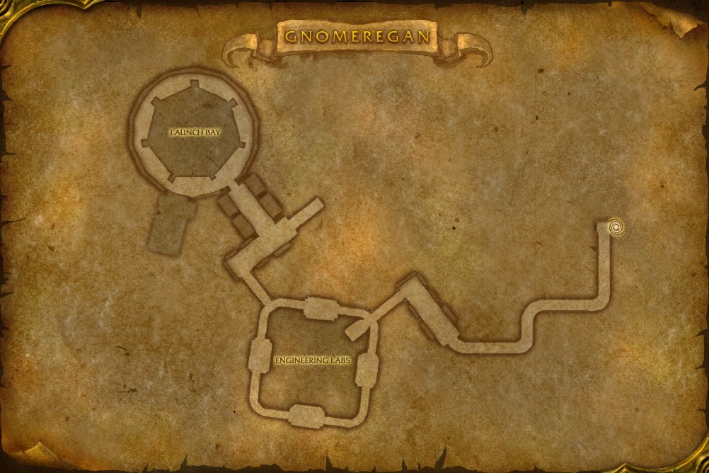 Gnomeregan map
