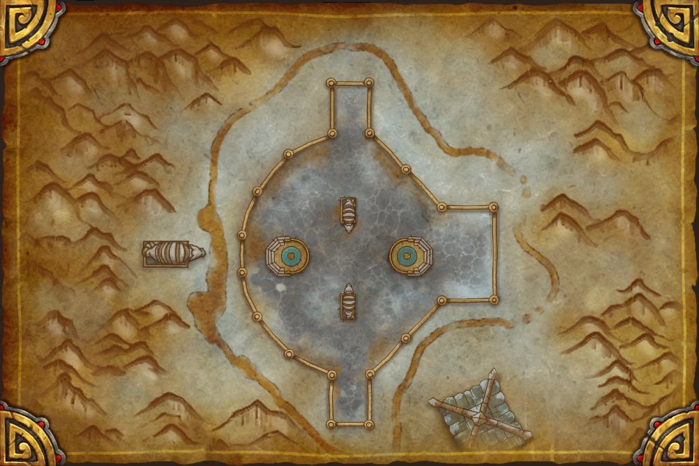 Shado-Pan Showdown map