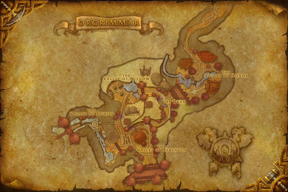Orgrimmar map