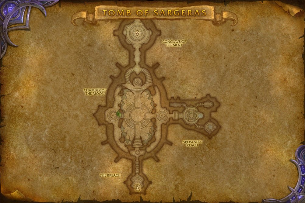 Tomb of Sargeras map
