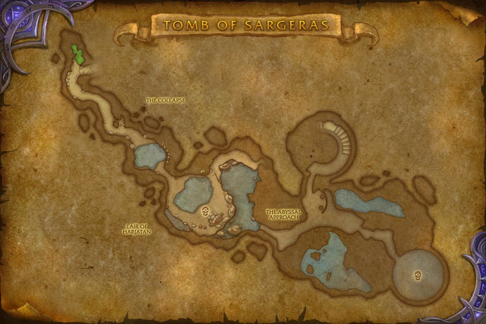 Tomb of Sargeras map