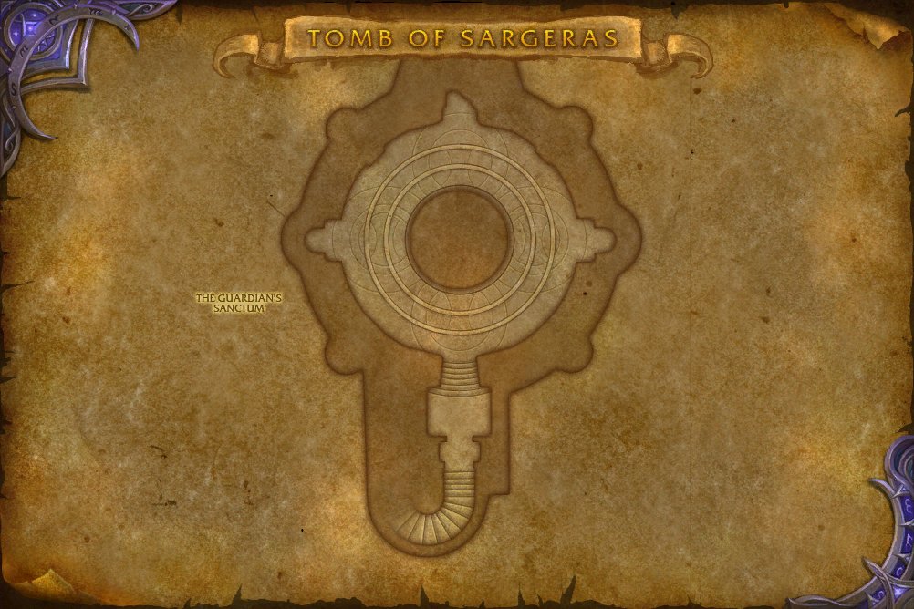 Tomb of Sargeras map
