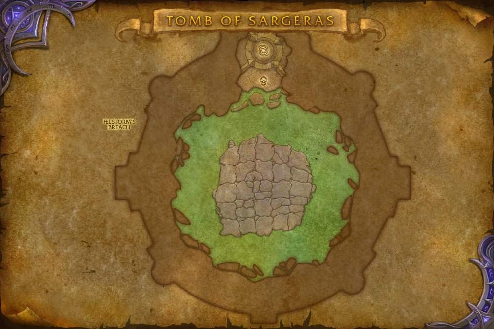 Tomb of Sargeras map