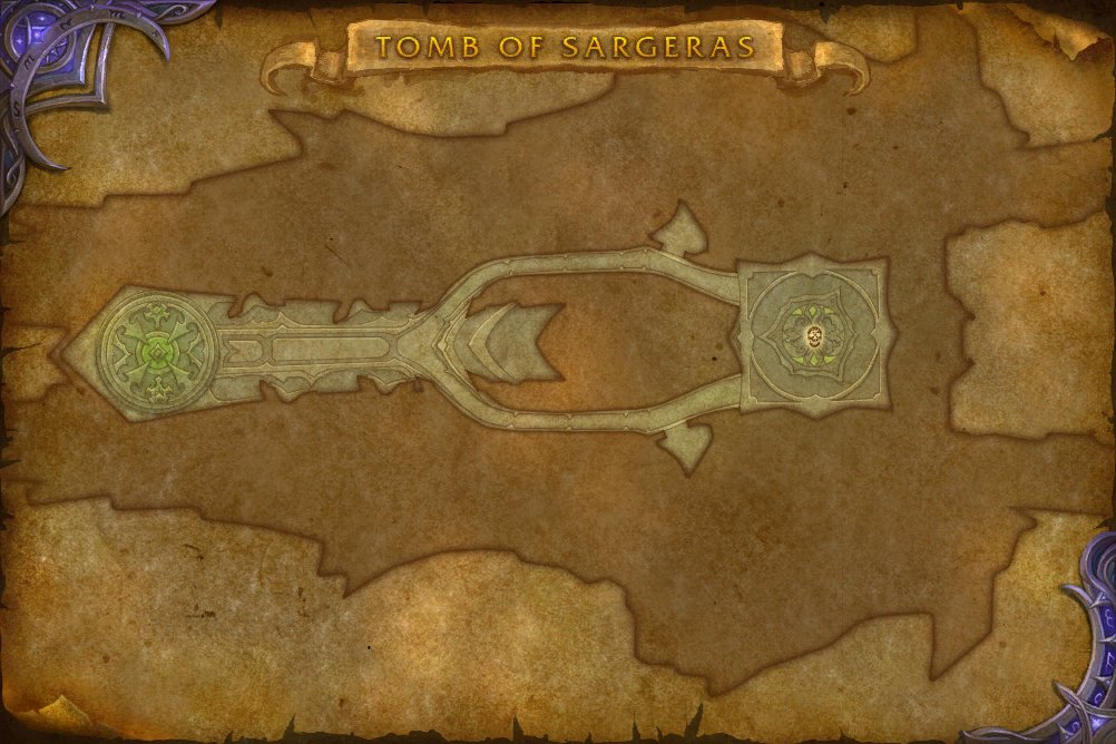 Tomb of Sargeras map
