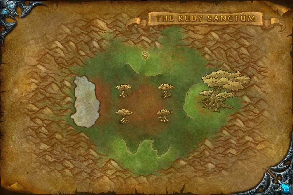 The Ruby Sanctum map