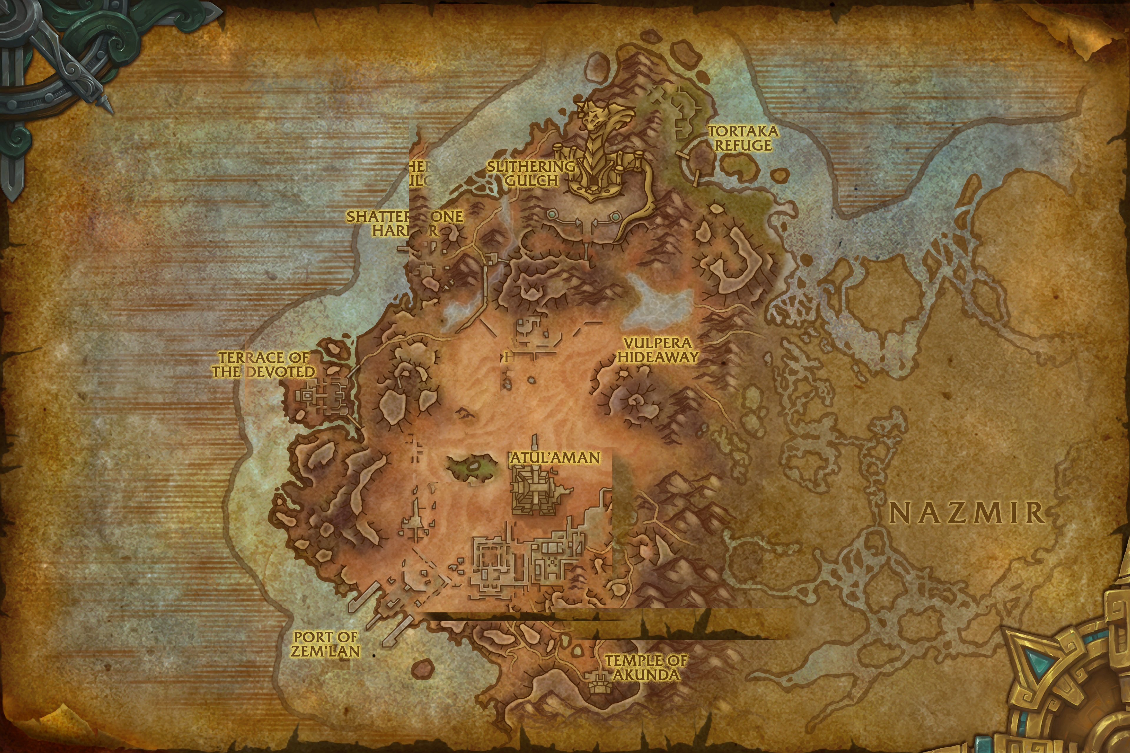 Vol'dun map