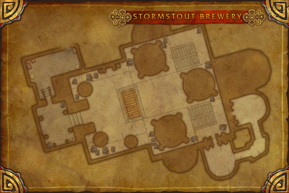 Stormstout Brewery map