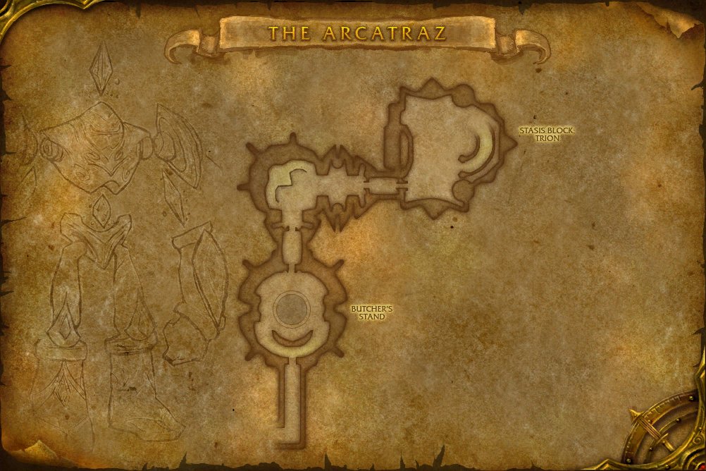Arcatraz map