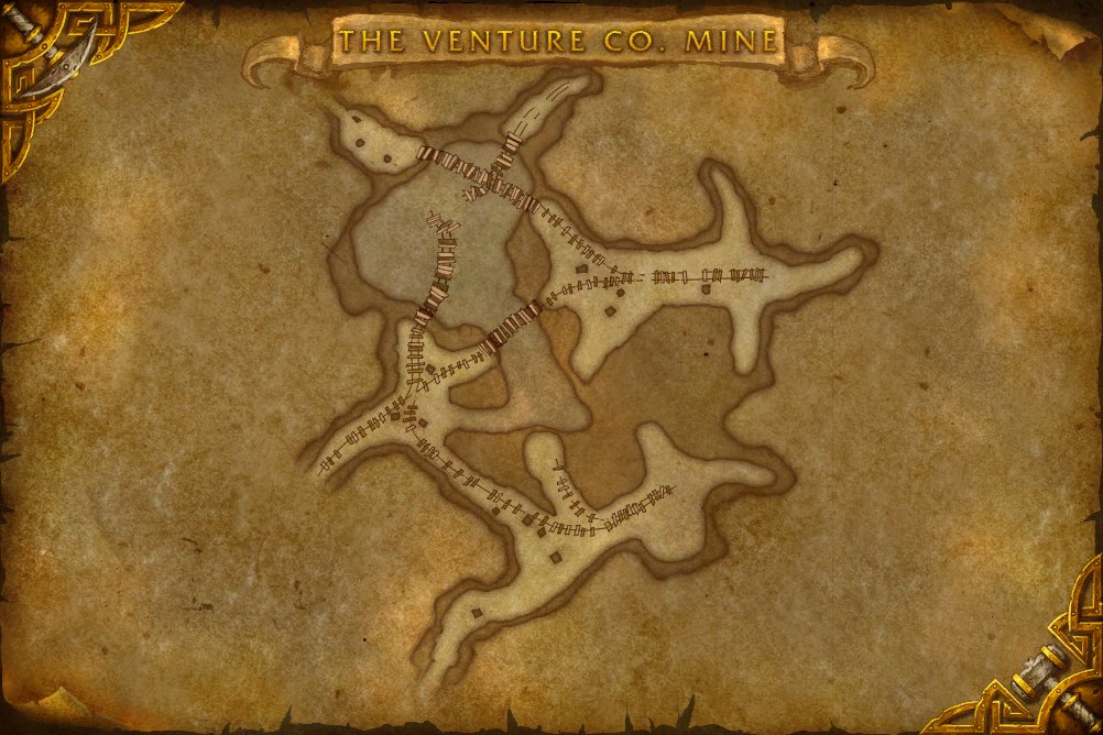 The Venture Co. Mine map