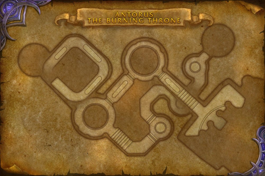 Antorus, the Burning Throne map