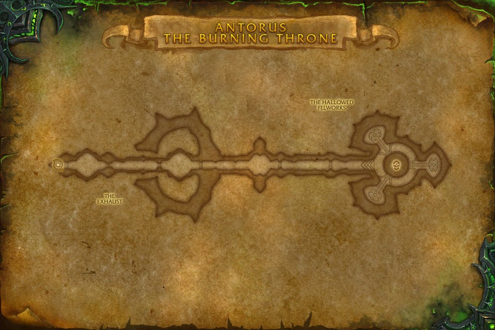 Antorus, the Burning Throne map