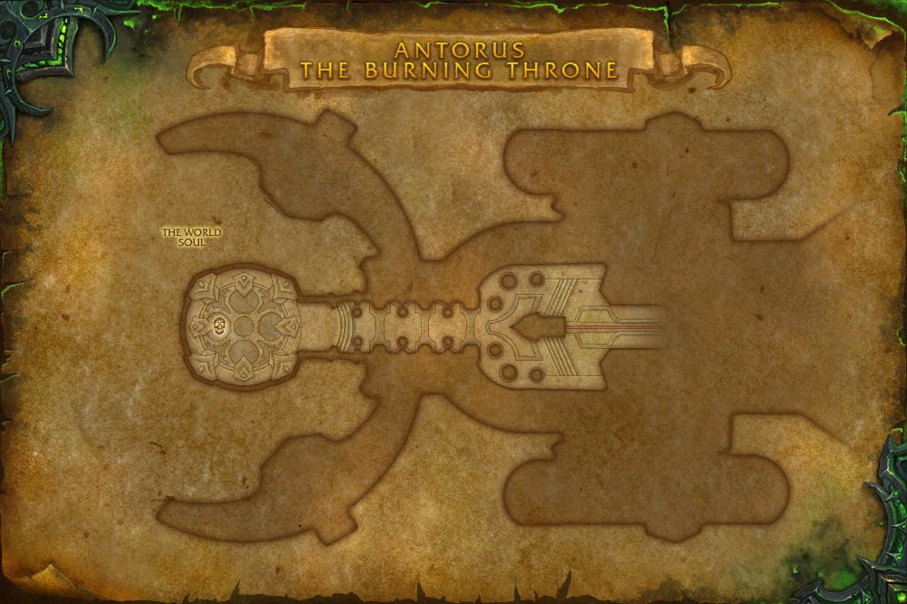 Antorus, the Burning Throne map
