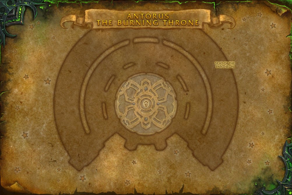 Antorus, the Burning Throne map