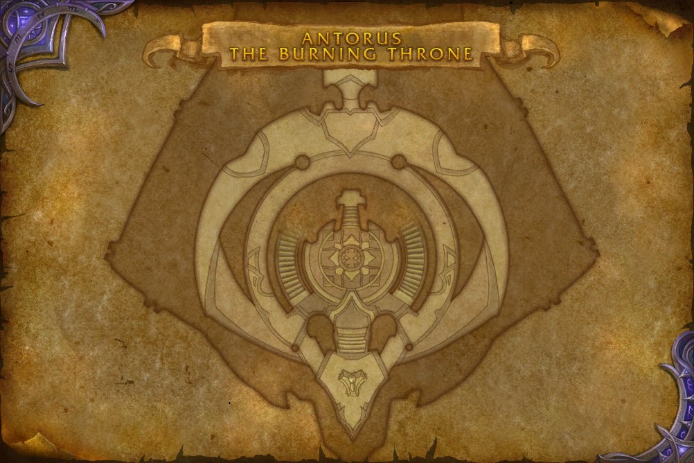 Antorus, the Burning Throne map