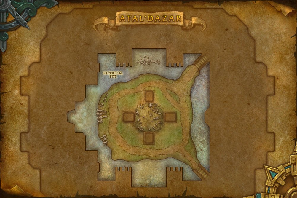 Atal'Dazar map