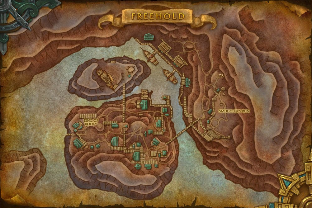 Freehold map