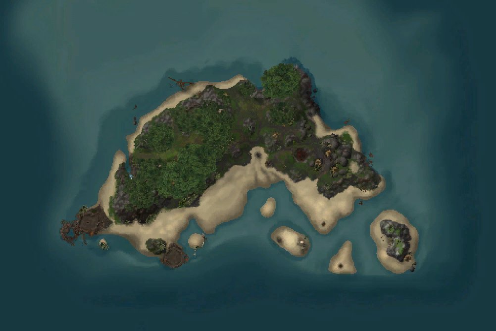 Tropical Isle 8.0 map